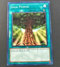 Yu-Gi-Oh! Spell Ruler Gaia Power Common Spell Card SRL-EN096 NM - Image 1