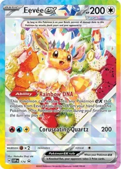 Pokemon SV: Scarlet & Violet Promo Cards - Eevee ex (174) NM - Image 1