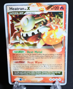 POKEMON CARD - HEATRAN LV.X - 97/100 - STORMFRONT - MP/LP - SEE PICS!! - Image 1
