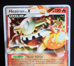 POKEMON CARD - HEATRAN LV.X - 97/100 - STORMFRONT - MP/LP - SEE PICS!! - Image 2