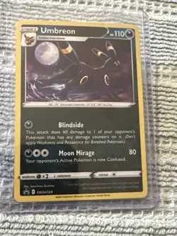 Umbreon Promo SWSH: Sword & Shield Promo Cards SWSH129 NM - Image 1