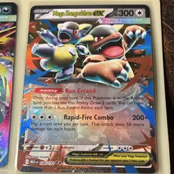 Pokemon TCG Mega Evolution EX Holo Card Lot Sharpedo Kangaskhan Manectric Misma. - Image 2