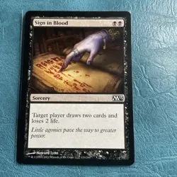 Sign in Blood Core Set 2013 (M13) Regular MTG - Image 1
