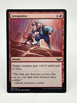 Antagonize NM* Streets Of Capenna ENGLISH 100/281 mtg -UnltdCards - Image 1