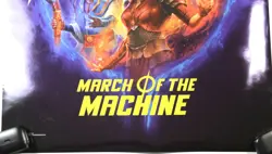 (New Foil) March of the Machine Promo Poster: Magic the Gathering ( MTG) 18x24 - Image 2
