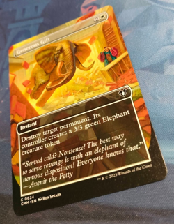 Generous Gift (Borderless) - Commander Masters - Common - NM (see pics) MTG - Image 3