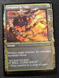 Unwanted Remake - Foil - Showcase - DSK - MTG - EN - NM - 0306 - Image 1