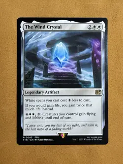 The Wind Crystal MTG Final Fantasy Regular - Image 1