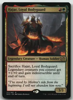 Hajar, Loyal Bodyguard R The Brothers' War 211 LP - Image 1