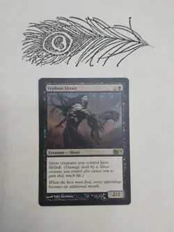 Siphon Silver X1 M14 Core Set Non Foil Mtg Magic The Gathering - Image 1