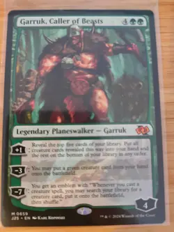 MTG Garruk, Caller of Beasts 0659 J25 Foundations M/NM Free UK P&P - Image 1