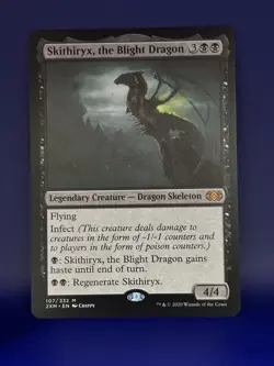 MTG Skithiryx, the Blight Dragon Double Masters NM Condition - Image 1