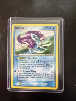 Pokemon TCG Suicune 030 Holo Rare Promo LP/MP - Image 1