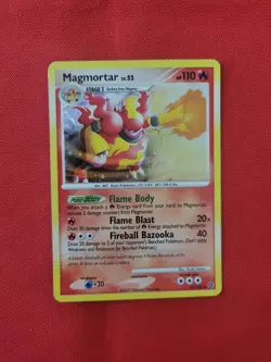 Pokemon: Magmortar LV.52 Secret Wonders 31/132 Holo Nintendo 2007 - NM - F38 - Image 1