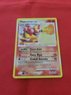 Pokemon: Magmortar LV.52 Secret Wonders 31/132 Holo Nintendo 2007 - NM - F38 - Image 3