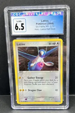 Pokemon TCG Latios EX Trainer Kit 1 Blue 2/10 CGC 6.5 Holo Latios Half Deck Vtg - Image 2