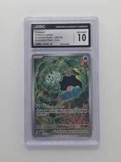 Pokemon Clamperl 195/182 - Illustration Rare - CGC Gem Mint 10 - Paradox Rift - Image 1