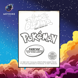 Carte Pokemon Psykokwak / Psyduck 054 Sticker Holo Dunkin Boomer - Image 2