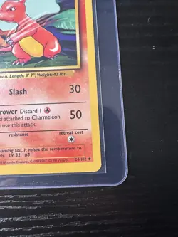 Charmeleon 24/102 Base Set Unlimited WOTC Vintage Pokemon - Image 5