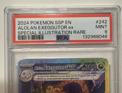Pokemon TCG Alolan Exeggutor EX 242/191 Surging Sparks PSA 9 - Image 3