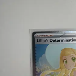 Pokemon TCG Lillie's Determination SIR 184/132 Mega Evolution Secret Rare NM ENG - Image 2