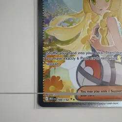 Pokemon TCG Lillie's Determination SIR 184/132 Mega Evolution Secret Rare NM ENG - Image 5