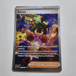 Pokemon TCG Kieran Sir 218/167SV06: Twilight Masquerade Holo Card. FAST SHIPPING - Image 1