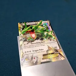 2015 Pokemon TCG XY Roaring Skies Rayquaza Ex Holo 75/108 - Image 3