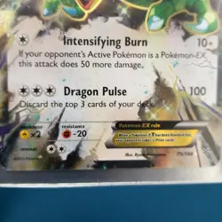 2015 Pokemon TCG XY Roaring Skies Rayquaza Ex Holo 75/108 - Image 5