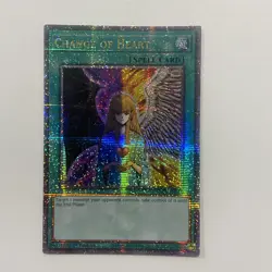 Yugioh Change Of Heart Ra01 25th Century Rare 1st Edition Nm - Image 1
