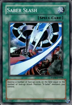 Saber Slash - Super Rare ANPR-EN058 - LP - YuGiOh - Image 1