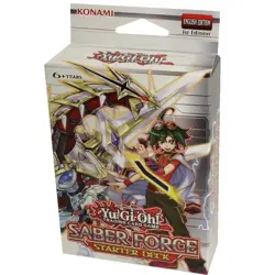 Yu-Gi-Oh! Saber Force Starter Deck 1st Edition English Edition New Sealed Konami - Image 1