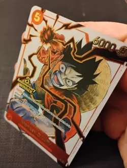 Monkey.D.Luffy - ST01-012 (3rd Anniversary Winner) ST01-012 One Piece Promotion - Image 2