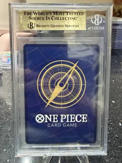 One Piece TCG OP-11-118 Monkey.D.Luffy Manga Rare English BGS 9.5 Gem Mint - Image 3