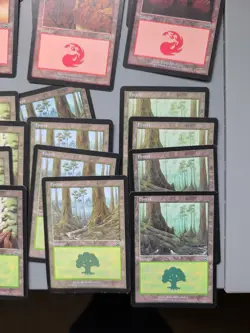MTG 80 Mercadian Masques Basic Land Card Lot. Full Compete Playsets . As Shown - Image 2