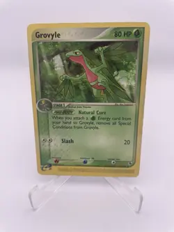 Grovyle 32/109 Damaged Pokemon TCG EX Ruby & Sapphire 2003 Vintage Card - Image 1