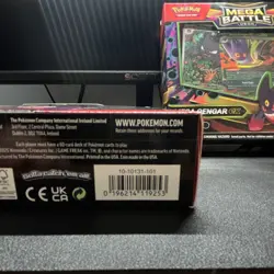 Pokemon Mega Battle Deck Mega Gengar ex Level 2 60 Cards English Deck 2025 - Image 2