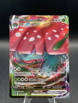 Venusaur VMAX SWSH102 SWSH: Sword & Shield Promo Cards Holo - Image 1