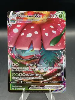 Venusaur VMAX SWSH102 SWSH: Sword & Shield Promo Cards Holo - Image 2