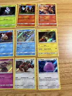 Pokemon TCG Detective Pikachu Movie Near Complete Set 15/18 Cards Holo Charizard - Image 2