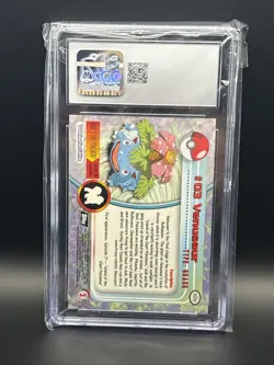 1999 Topps Pokemon TCG Venusaur Card #03 TV Series 1 - CGC 10 - Image 2