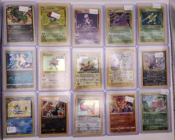 Pokemon TCG Mix Lot of 15 Cards All Years-Lightly Played-Mint Cond Set: 19A - Image 1