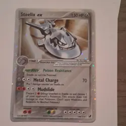 Pokemon Steelix ex 109/115 EX Unseen Forces Holo Rare 150HP Card - Image 1