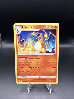 Charizard - Vivid Voltage 025/185 Pokemon Card NM - Image 1
