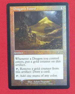 Dragon's Hoard Foil Promo: Mtg Magic: the Gathering Card - Image 1