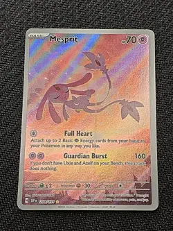 Mesprit 204/191 Pokemon TCG SV Surging Sparks Illustration Rare Card NM - Image 1