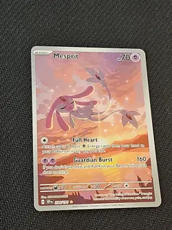 Mesprit 204/191 Pokemon TCG SV Surging Sparks Illustration Rare Card NM - Image 2