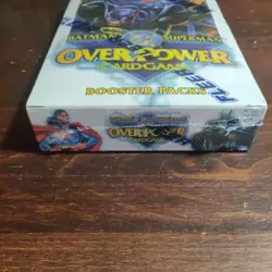 DC OverPower Card Game CCG Batman Superman Box Booster Packs SEALED Brand New - Image 4