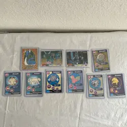 Vintage 1999 Burger King Pokemon Cards Lot Of 10 Promo Trivia Poketrivia - Image 1