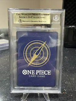 BGS 10 - Shanks - OP01-120 SEC Manga Alt Art Parallel - One Piece Card Game - Image 2